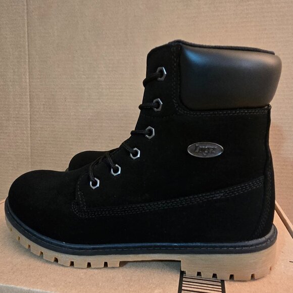 Lugz Men\'s Rucker Hi 6-inch Boots   Size 7.5   Black/Gum   MRUCKRHD-002 main image 8